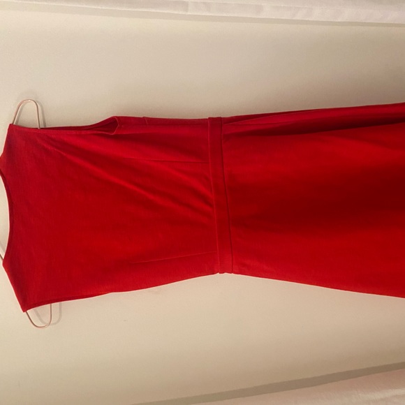 J. Crew Summer Red Workwear Dress - Picture 4 of 4